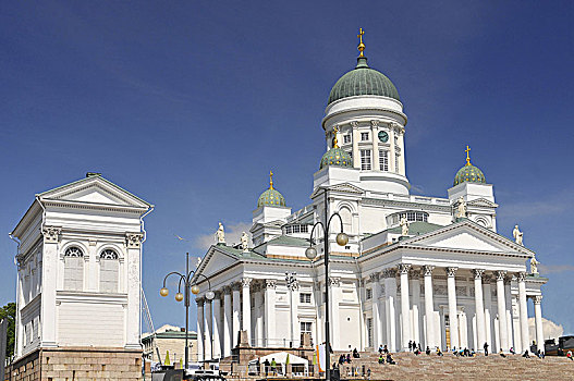 赫尔辛基,大教堂,福音派,路德教会,主教管区,芬兰