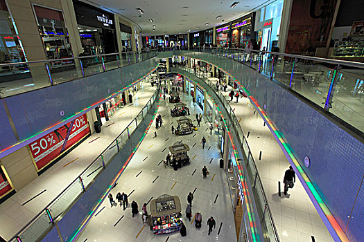 阿联酋,迪拜,商场,购物,人,休闲