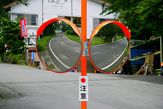 日本山梨县河口湖环湖公路