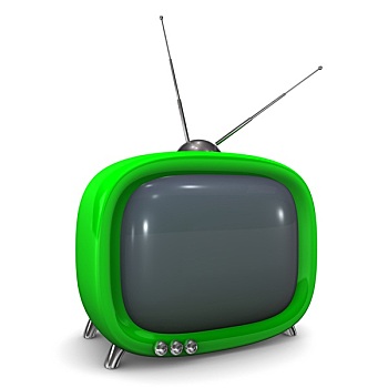 绿色,可爱,电视