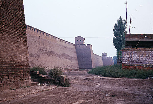 山西平遥古城东城墙