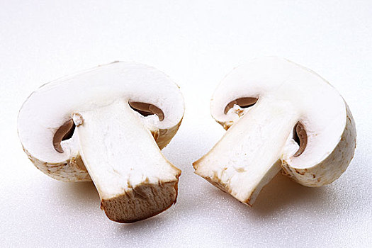 切片,蘑菇,亚洲