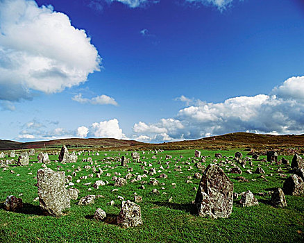 石头,圆,风景,北爱尔兰