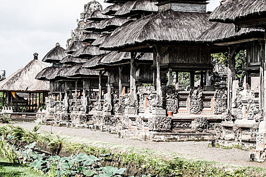 漂亮,巴厘岛,庙宇,建筑,传统建筑,风格