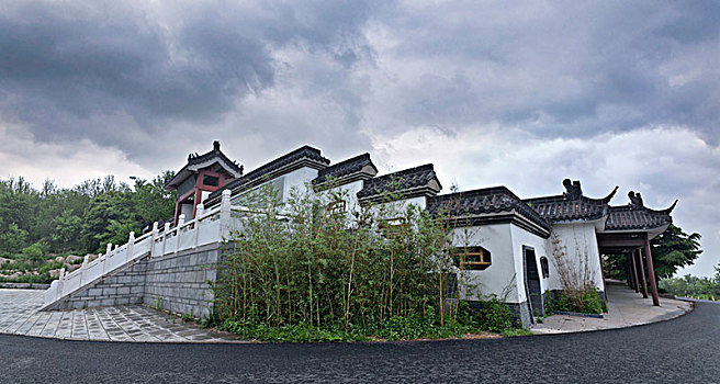 连云港市花果山博物馆建筑景观