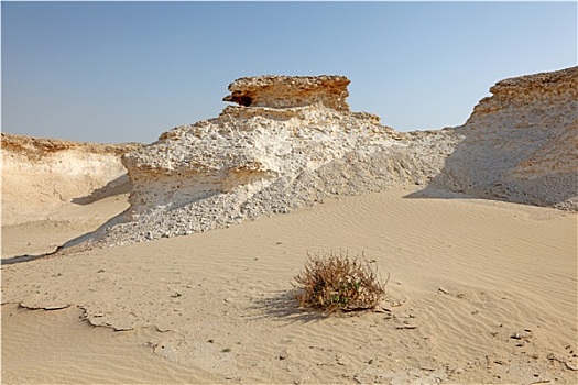 荒漠景观,卡塔尔,中东