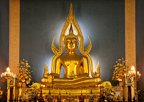 金色,佛,山,庙宇,寺院,素贴,清迈,北方,泰国,亚洲