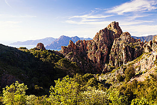 卡兰古斯德地,科西嘉岛,法国