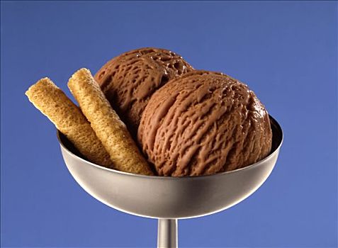 巧克力冰淇淋,威化脆皮