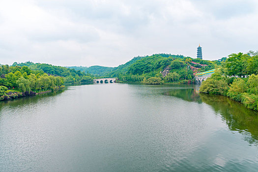 重庆园博园景区旅游风光照片