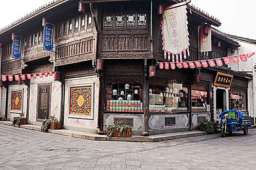 杭州,拱宸桥,历史文化街区,方回春堂