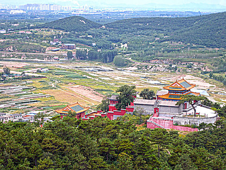 山海关,回马寨,村庄,二郎庙,李自成,历史,石河,大战,建筑,松树