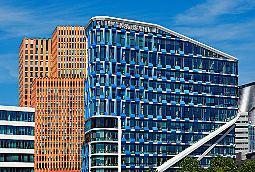 写字楼,建筑,工作室,联合国,后面,交响乐,塔楼,建筑师,阿姆斯特丹,北荷兰,荷兰