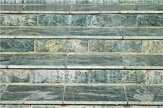 阶梯,绿色,大理石