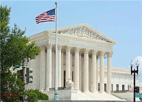 美国最高法院,旗帜