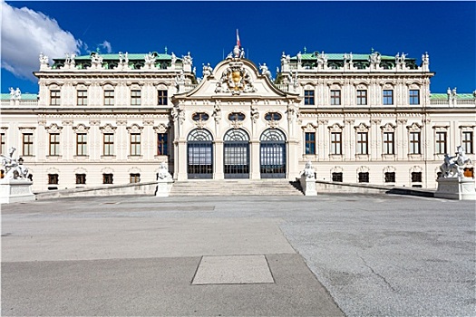 建筑,美景宫,维也纳