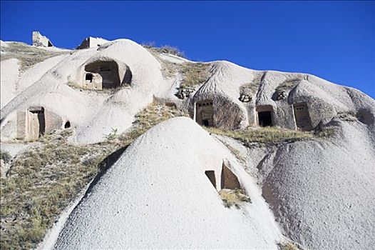 仙人烟囱岩,乌希萨尔,山谷,卡帕多西亚,土耳其