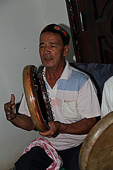 维吾尔族手鼓