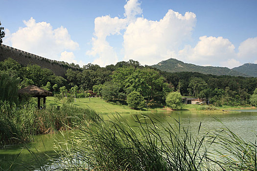 南京琵琶湖风景