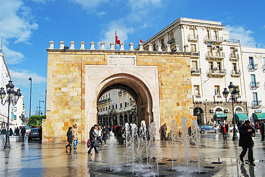 突尼斯街景