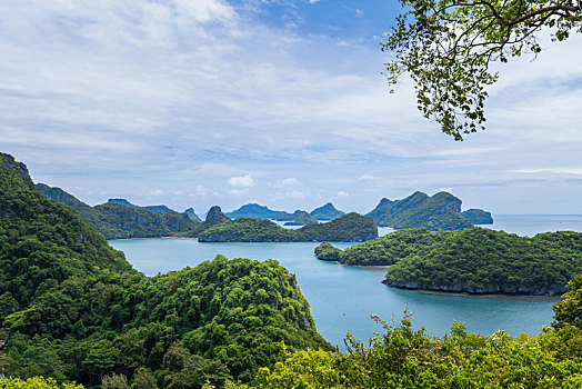 泰国苏梅岛安通国家自然公园风景