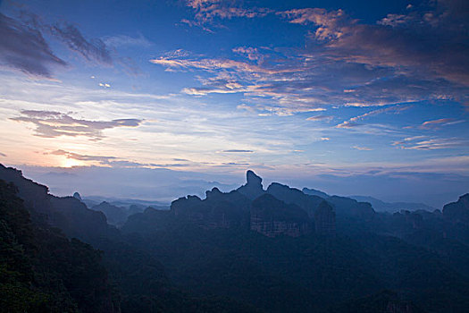 丹霞山,风光,地貌