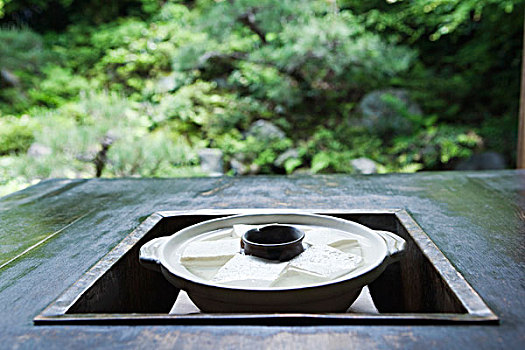 锅,传统,日本料理