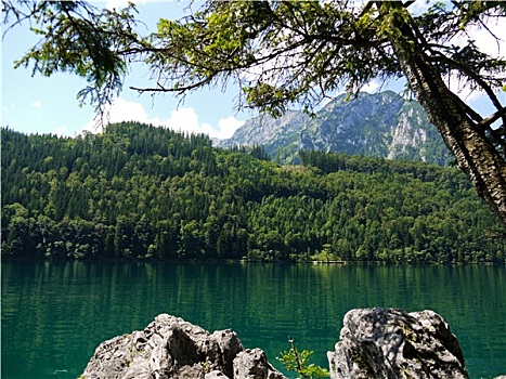 高山湖,奥地利
