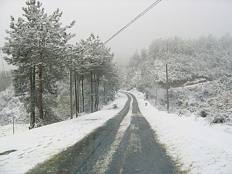 泰宁县雪景