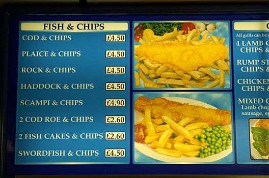 鱼肉,价格,英国