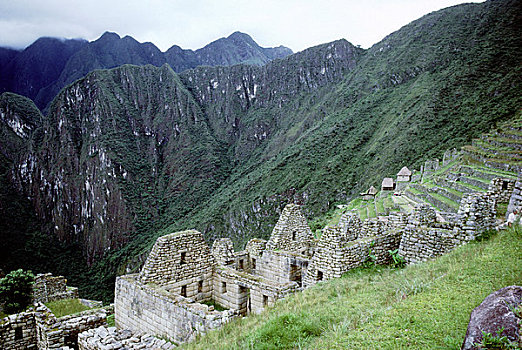 秘鲁,安第斯山,马丘比丘,印加,场所