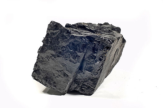 煤,隔绝,白色背景
