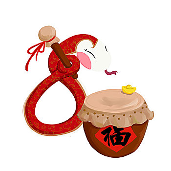 中国生肖蛇漫画