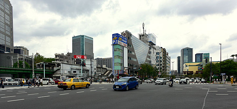 日本东京街头