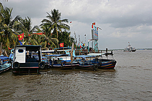 岛屿,码头,越南