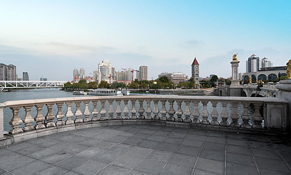 天津城市建筑景观