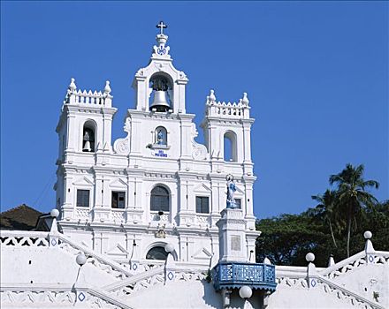 圣母大教堂,帕那吉,果阿,印度