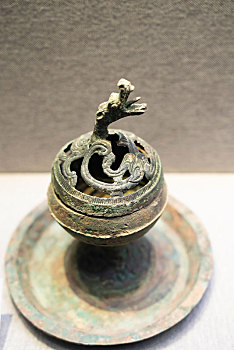 汉代,青铜香炉