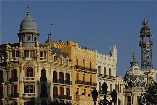 广场,市政厅,瓦伦西亚,西班牙