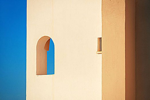 简单,抽象,背景,圣托里尼岛,传统建筑,希腊