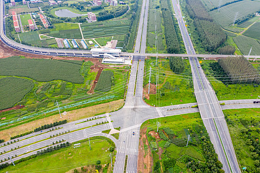 俯瞰大地,鸟瞰公路