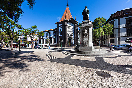 葡萄牙,纪念建筑,老城,丰沙尔,马德拉岛,欧洲