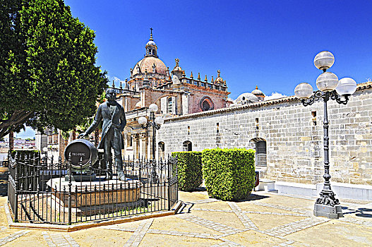 雕塑,玛丽亚,天使,广场,哥斯达黎加,西班牙