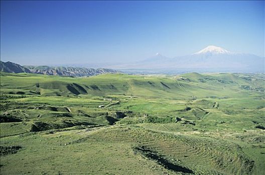 亚美尼亚,风景,靠近,攀升