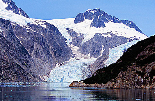 冰河,奇奈峡湾国家公园