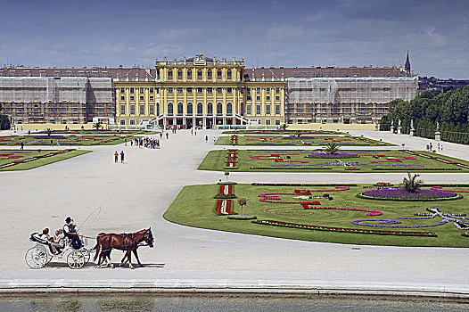 奥地利,维也纳,美泉宫,花园