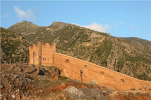 老城墙,舍夫沙万,摩洛哥