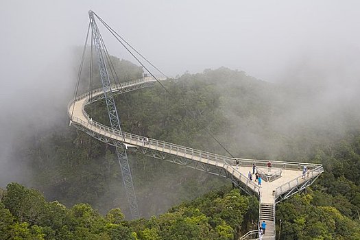 天桥,攀升,兰卡威,马来西亚