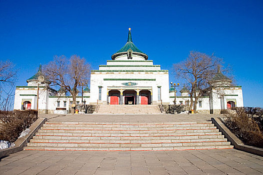 内蒙古乌兰浩特成吉思汗庙