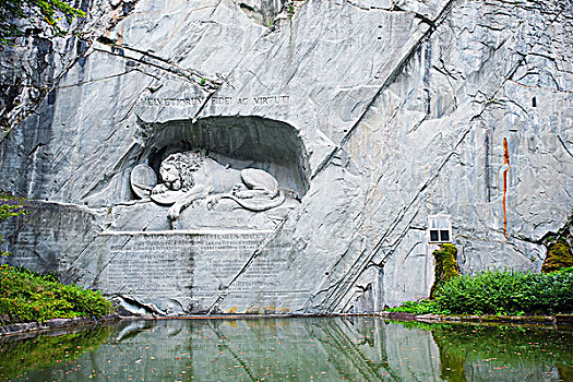 狮子,纪念建筑,瑞士